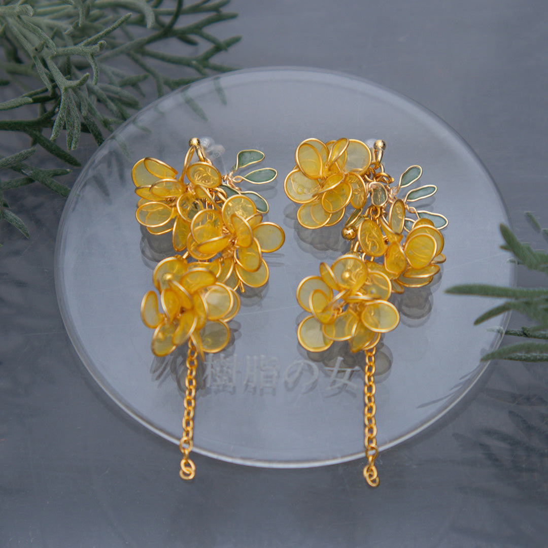 Only 2 left in stock! Special ear clips with subtle scent