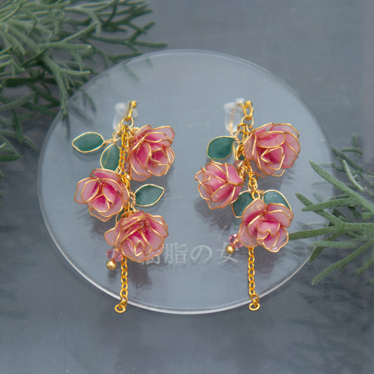 7月　Rose 薔薇　「四季花暦｜Seasonal Flower Calendar」