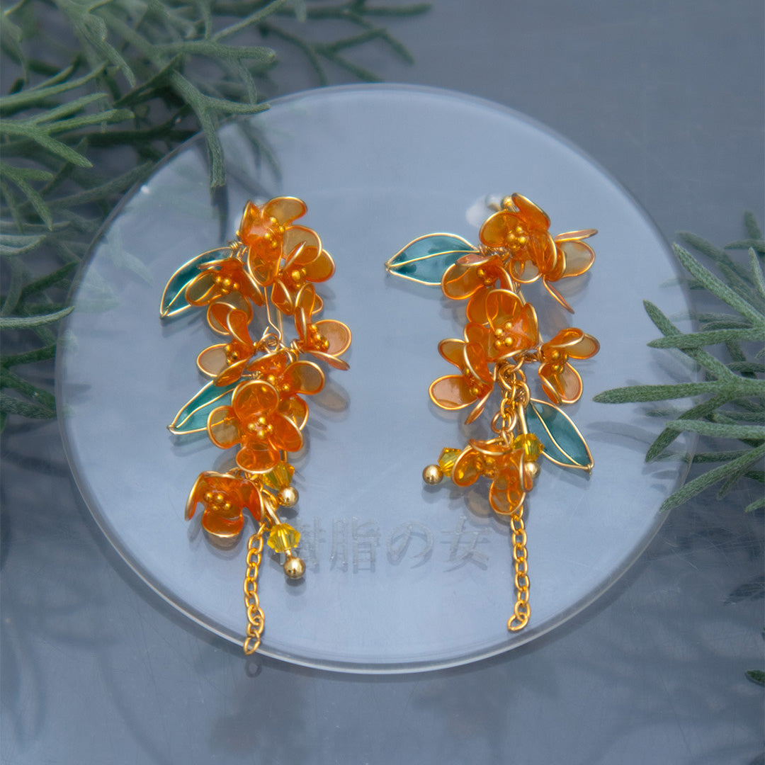 Only 2 left in stock! Special ear clips with subtle scent