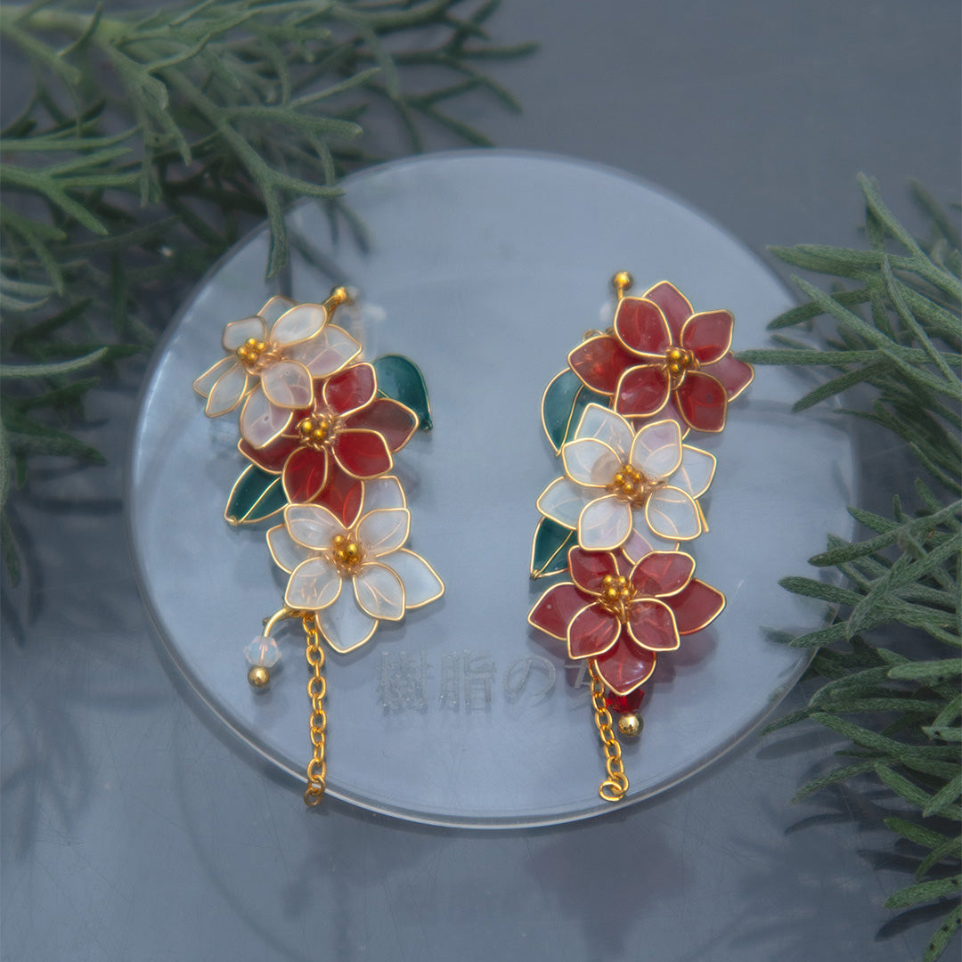 Only 2 left in stock! Special ear clips with subtle scent