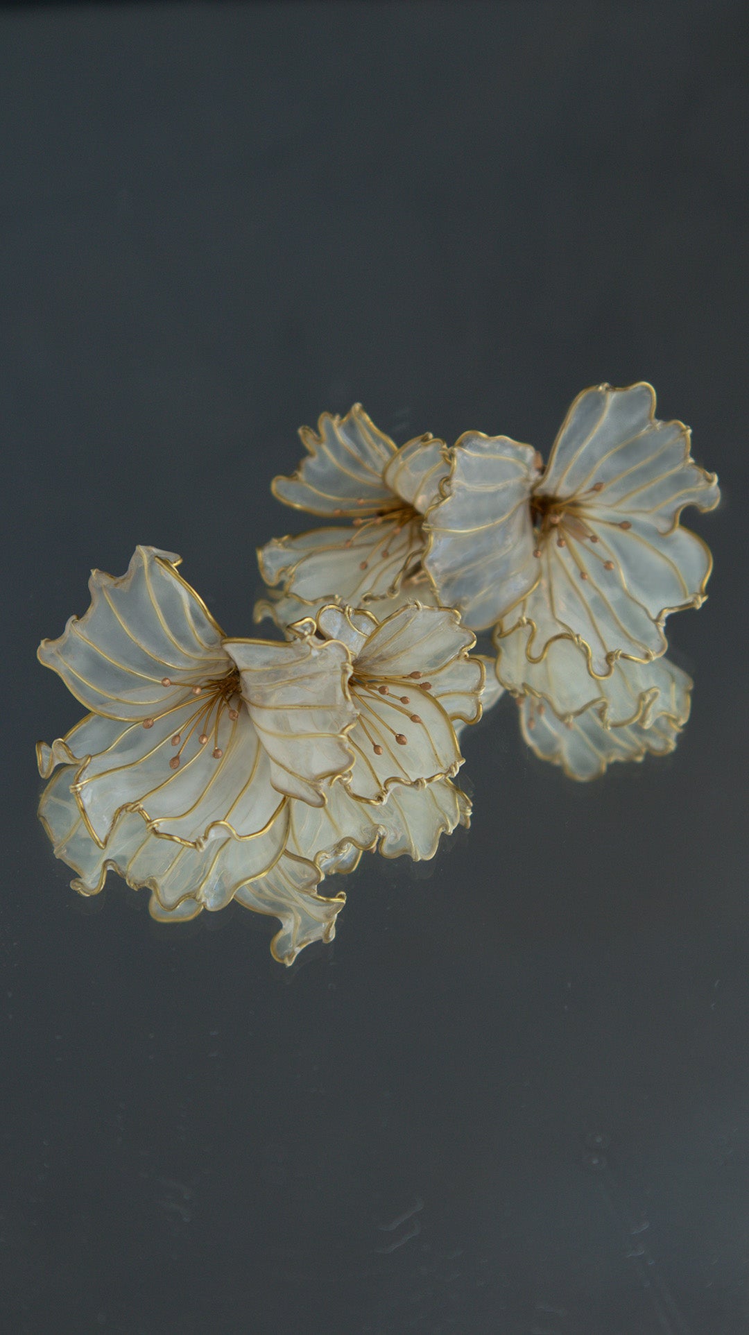 白波耳飾り（数量限定）