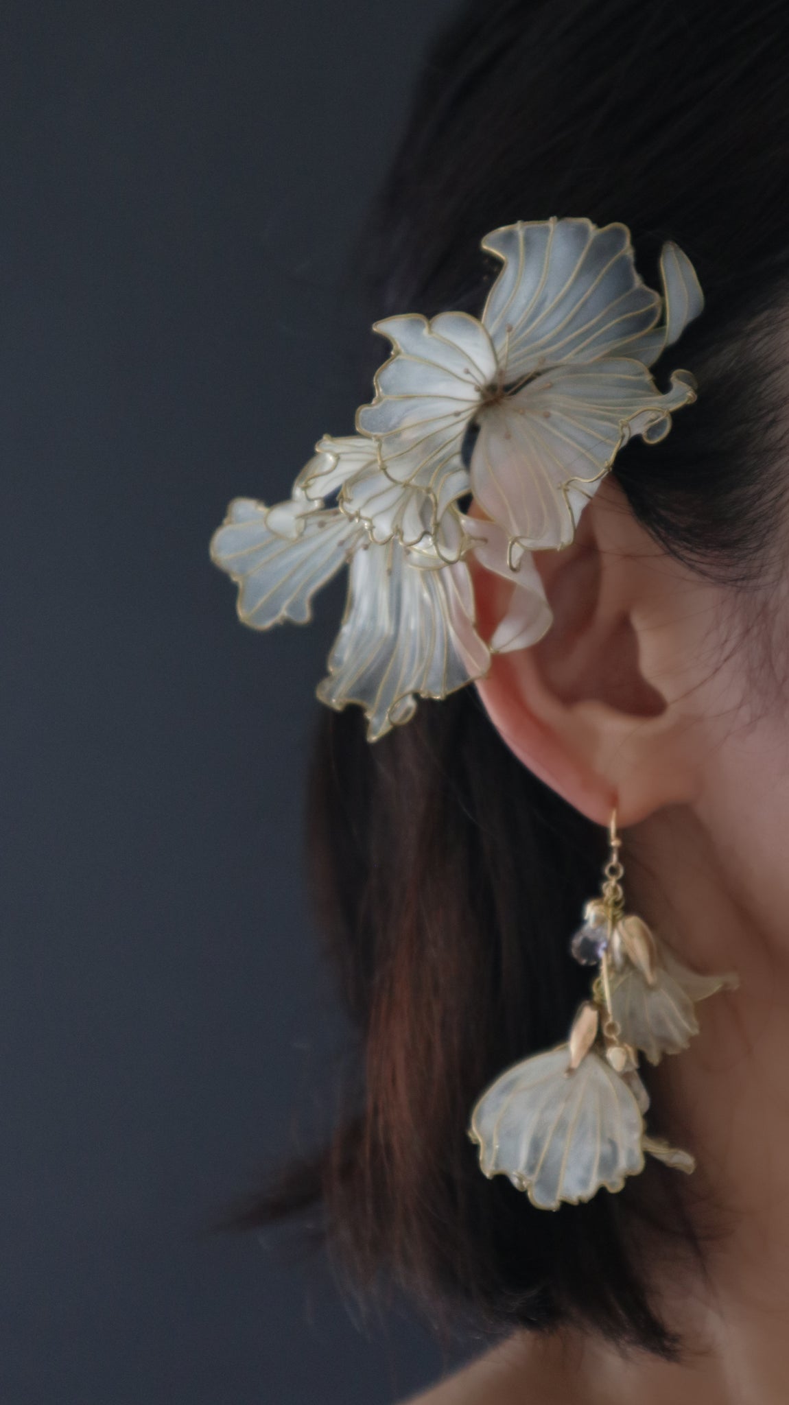 白波耳飾り（数量限定）