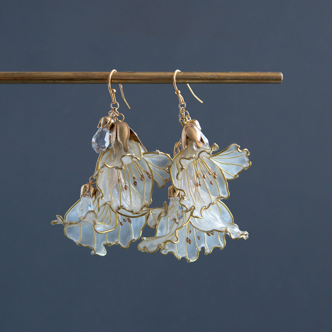 1点物！白波の花髪飾り