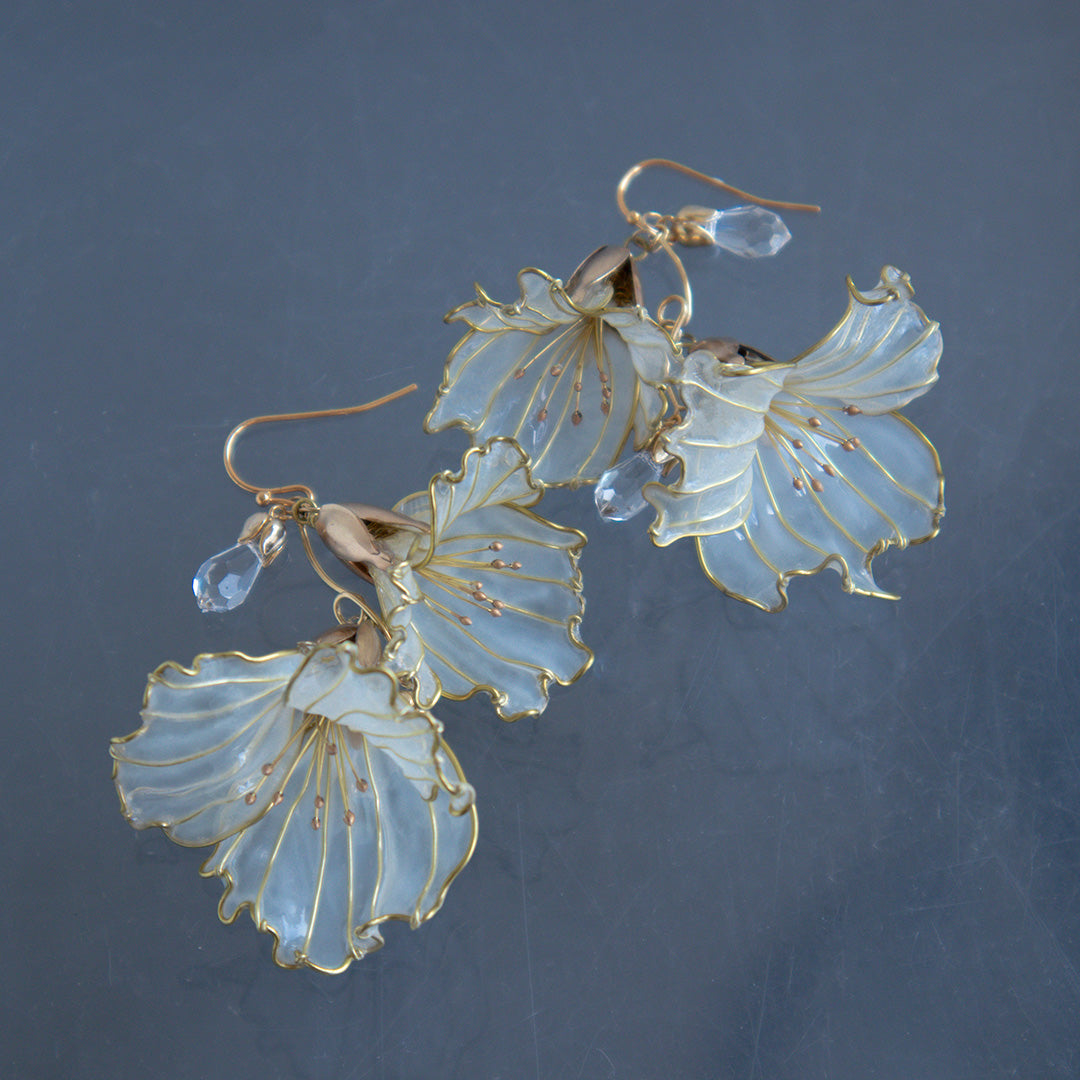 白波耳飾り（数量限定）