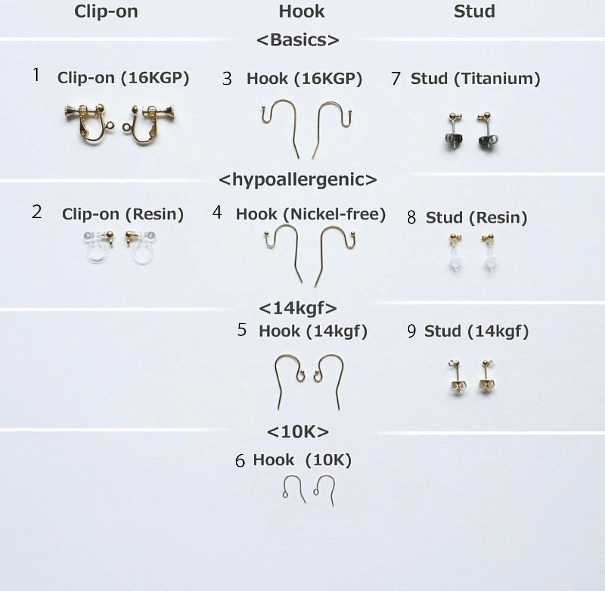 黎明之花耳飾り（数量限定）