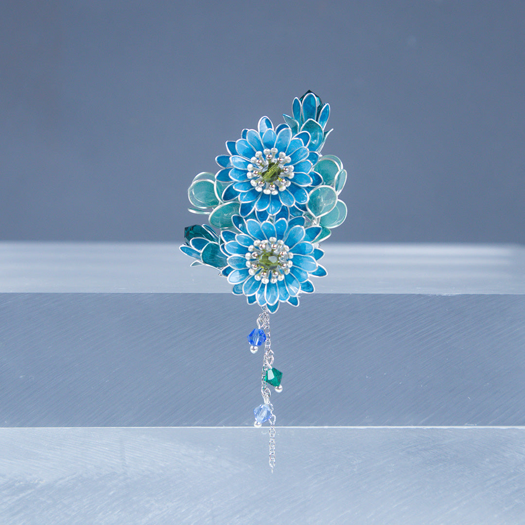 Blue 花物語クリップ