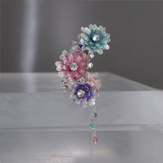 １点物孔雀花