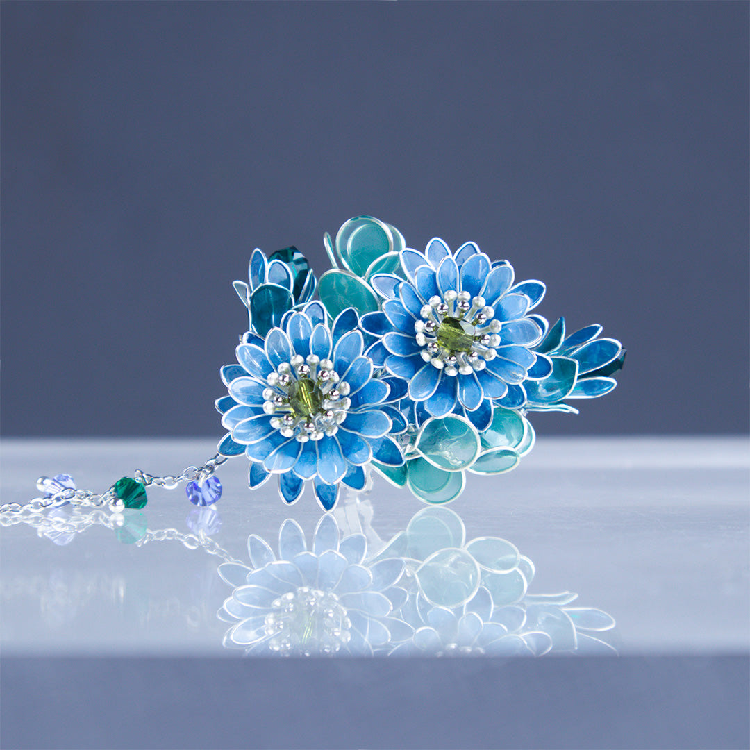 Blue 花物語クリップ