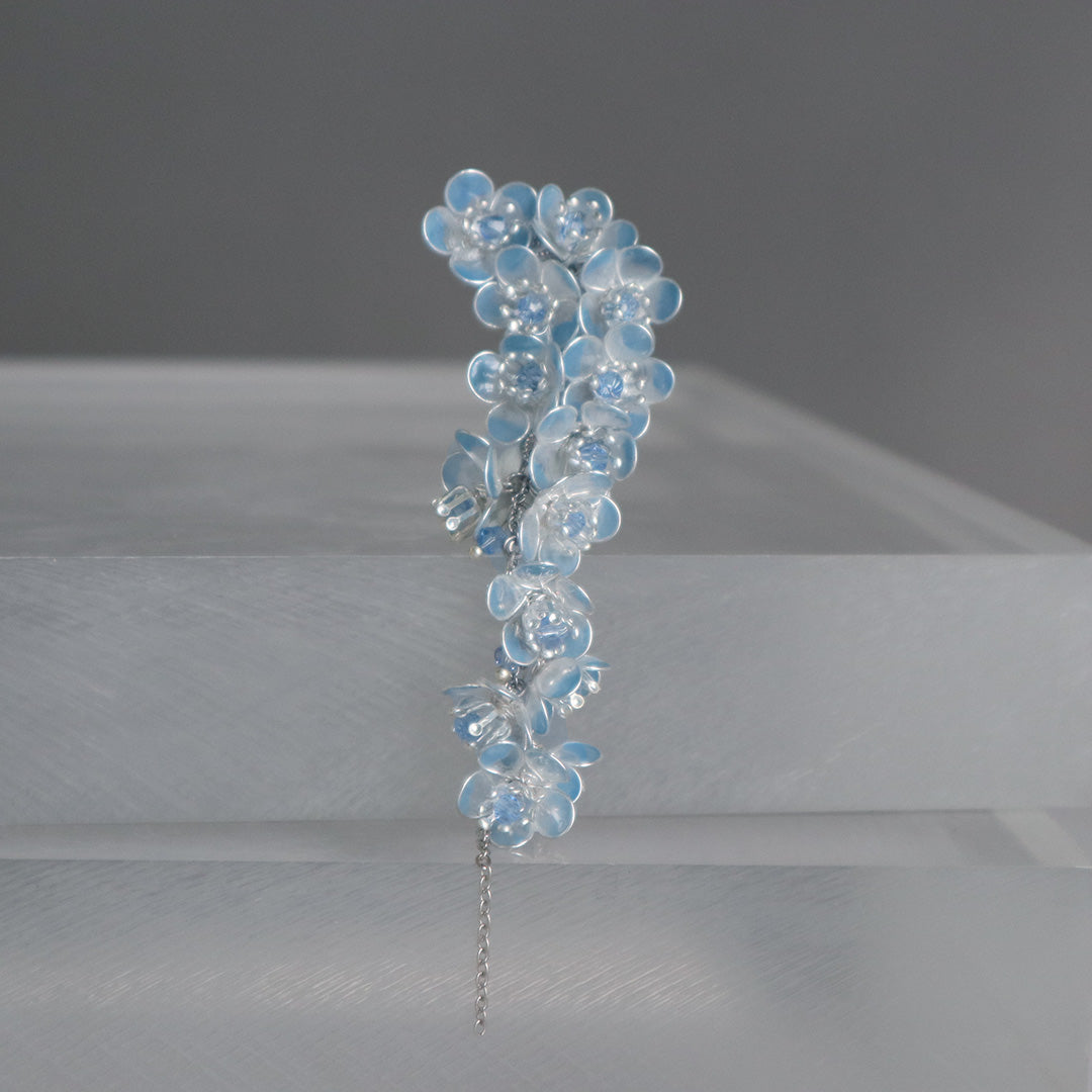 Last one (limited to 3) Nemophila ear clip