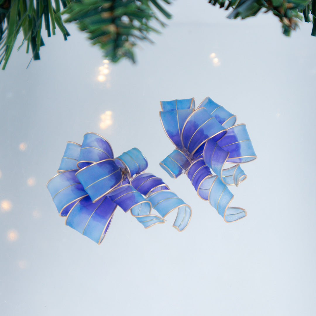 Sky Ice Blue Ribbon(青）
