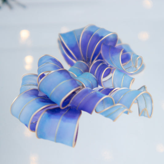 Sky Ice Blue Ribbon(青）