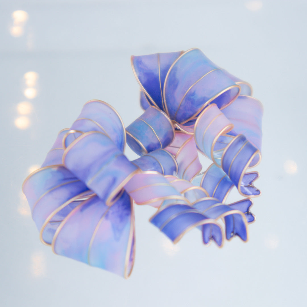 Blush Lilac Ribbon（ピンクと薄紫）