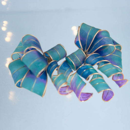 British Green Ribbon　（緑と紫）