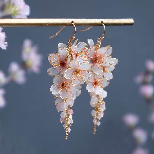 新運桜耳飾り（季節限定）