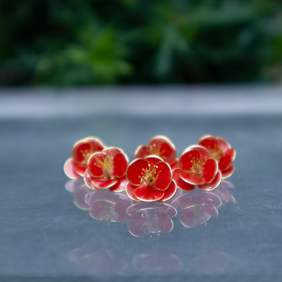 Only 2 left in stock! Special ear clips with subtle scent
