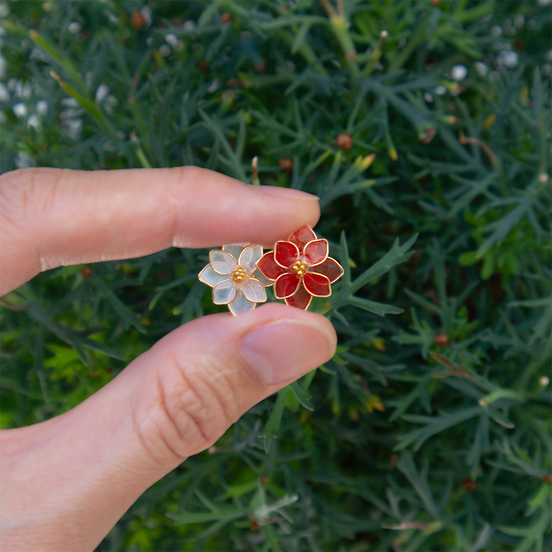 Only 2 left in stock! Special ear clips with subtle scent