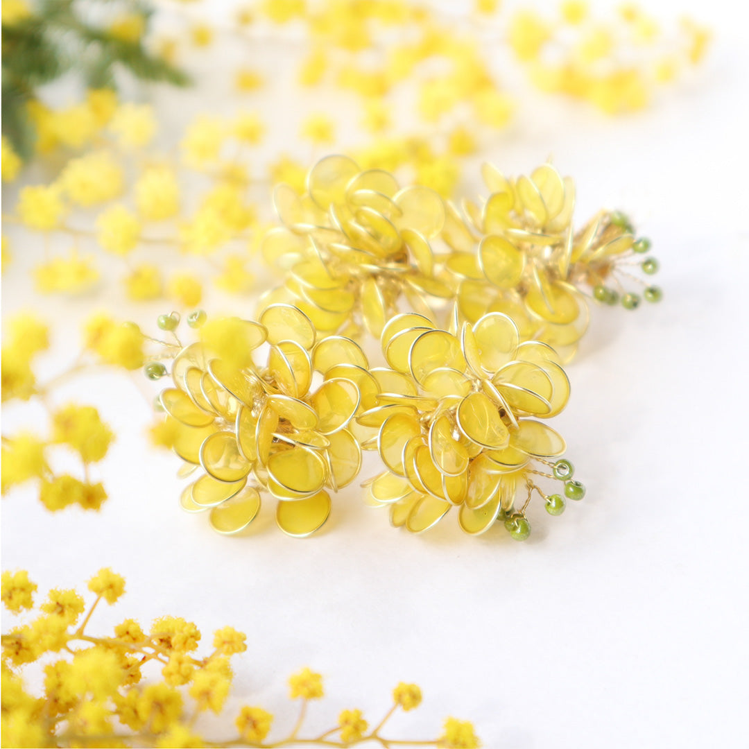 mimosa earrings